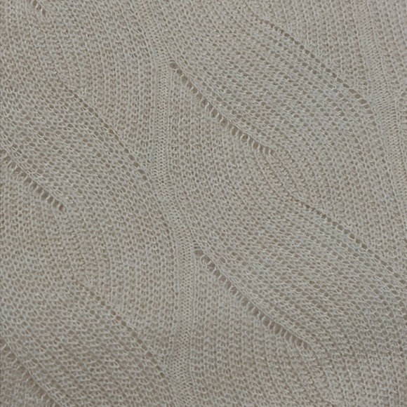 LN ANTHROPOLOGIE UNIQUE CABLE KNIT SWEATER (L) - Picture 10 of 13